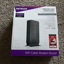 $40 Netgear WiFi Cable Modem Router
