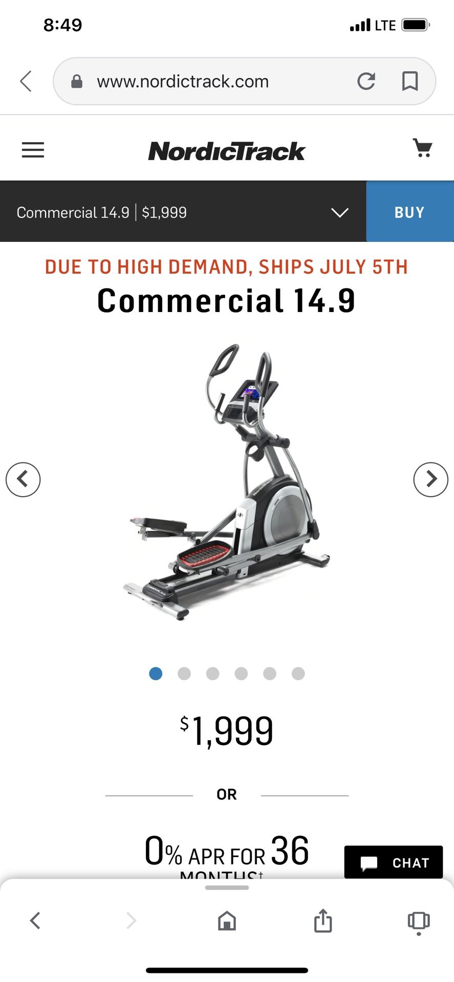 Nordictrack Commercial Elliptical