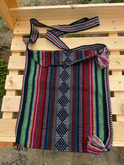 Hand made Mexican bag , tote