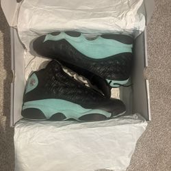 Jordan 13 Island Green Size 10