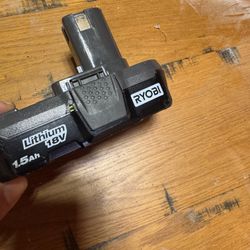 Ryobi battery  