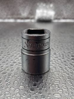 Rare Snap On Tools 3/8” Drive 13MM Shallow 12 Point Socket USA Metric F-13M