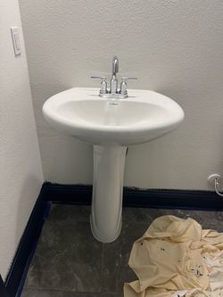 Stand up sink