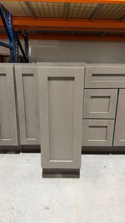 12" spice rack cabinet showroom clearance