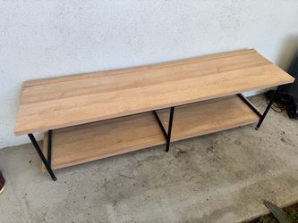 Wood and Metal TV Stand / Console Table