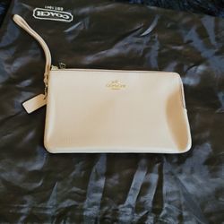 Coach Pink Wristlet Wallet
