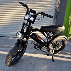 Tamobyke V20 Peak 1500W Electric Bike,20" Fat Tire E-Mountain Bikes,48V 15.6AH 30mph Ebike for Adults Full Suspension