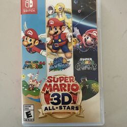 Nintendo Switch Super Mario 3d All Stars