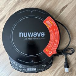 Nuwave pic flex induction cooktop with pans