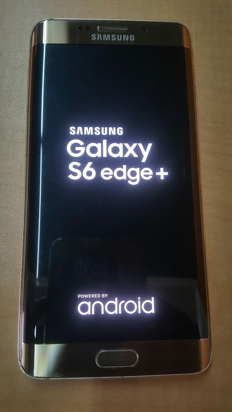 T-Mobile / MetroPCS Samsung S6 Edge plus 32 gig gold excellent