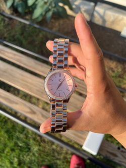 Coach rose gold watch made for small wrist