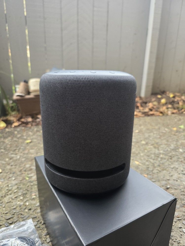 New Open Box Amazon Echo Studio Smart Speaker
