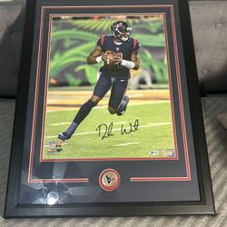 Deshaun Watson Autograph 