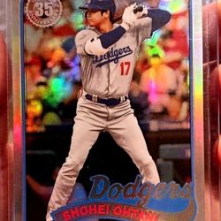 Topps Chrome Shohei Ohtani Refractor
