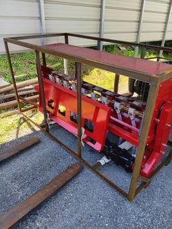 71" Skid Steer/ 3-Point Hydraulic Seeder Attachment. New!
