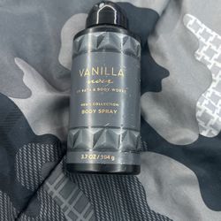 Vanilla Mens Body Spray