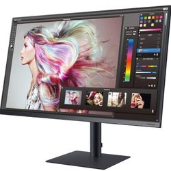 Samsung F32TU874VN 31.5 inch Widescreen 4K HDR LCD Monitor (Like New) PC Computer 