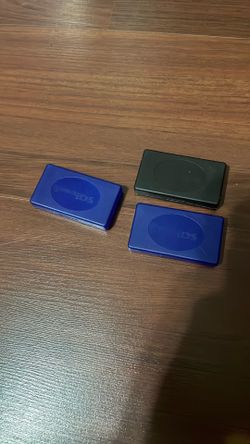 3 Nintendo DS Game carry cases