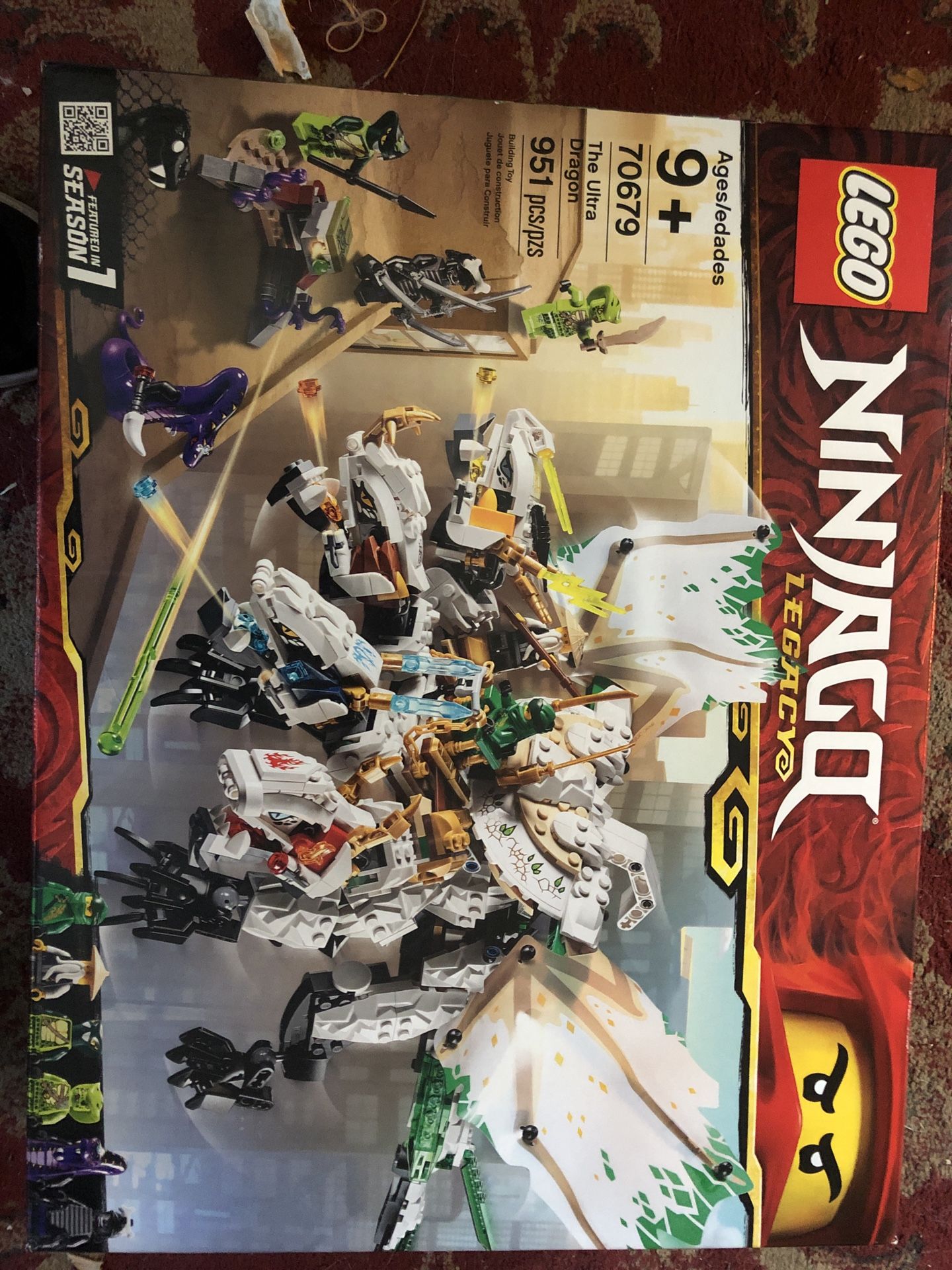 Lego ninjago legacy sets brand new sealed in box