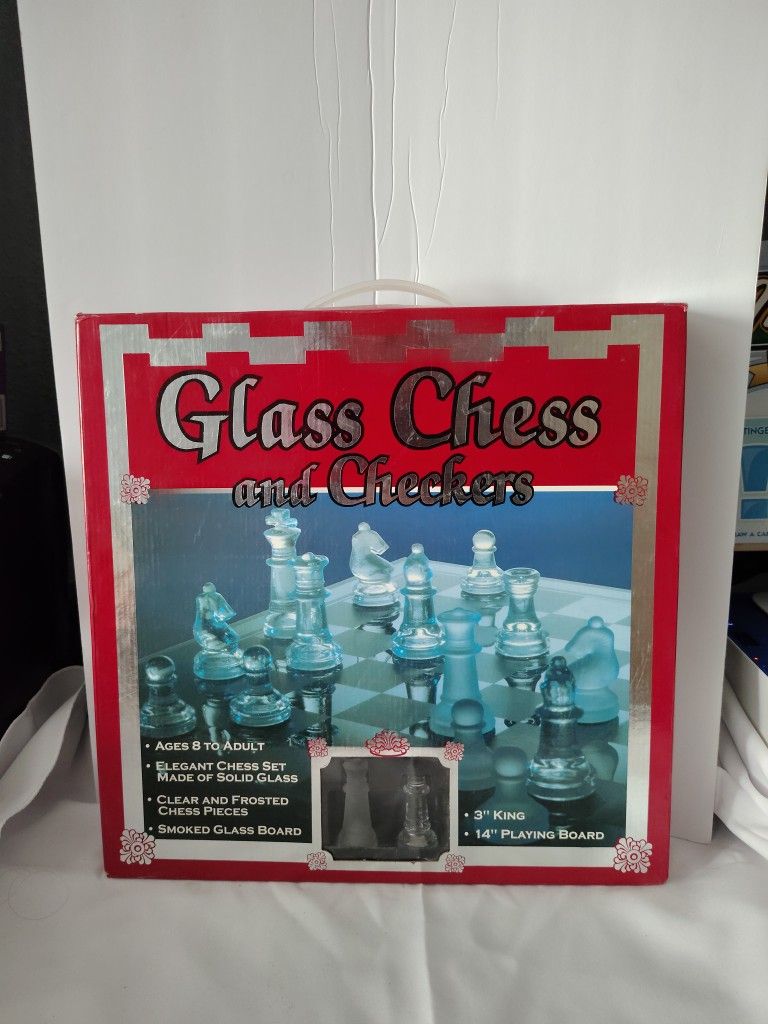 Glass Chess And Checkers