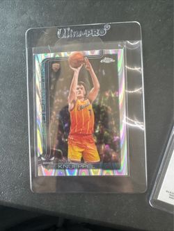 Topps 2025-26 Chrome Update Kon Knueppel RC Hornets #254 RayWave Refractor