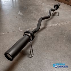 Brand New Olympic curl Easy Ez Bar Barbell Home Gym Equipment 