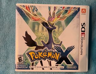 Pokemon X (Nintendo 3DS, 2013) - Complete W/ Case And Manual