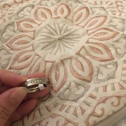 Mens Fashion Stainless Steel Wedding Band Size 10 Mark I Love U 