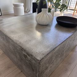 Stunning  Coffee Table Concrete 40x40x15height