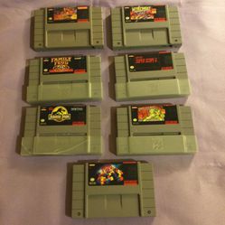 Nintendo Game Cartridges/ (7 Total) Pick Up Only