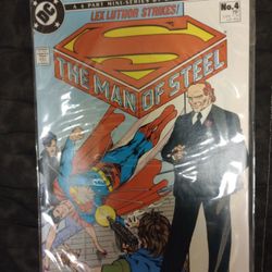 The Man Of Steel DC Comic