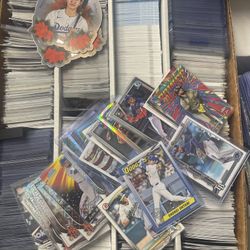 4 Row Modern Baseball Card Lot 