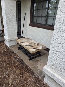 Patio caffee table