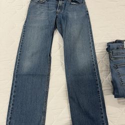 Vintage Levi’s And Diesel Jeans. 