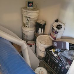 Paint Sealer Caulking And Paint Supplies Plastic Brushes Etc