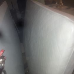 Double Mattress And Box Spring
