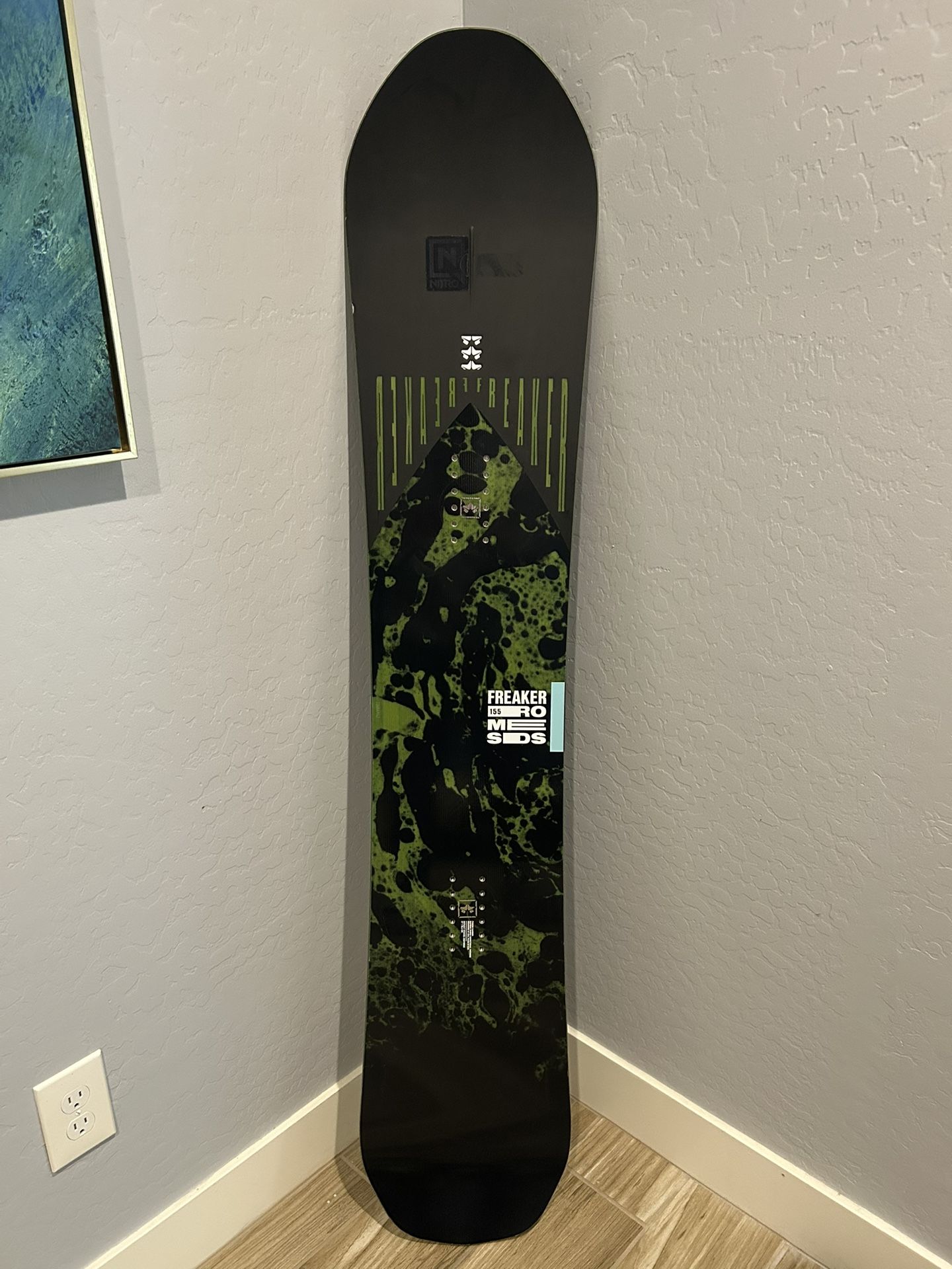 Rome Snowboard and Black Label Binding