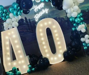 Marquee Numbers & Letters
