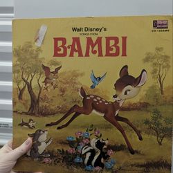 Disney Bambi Record 