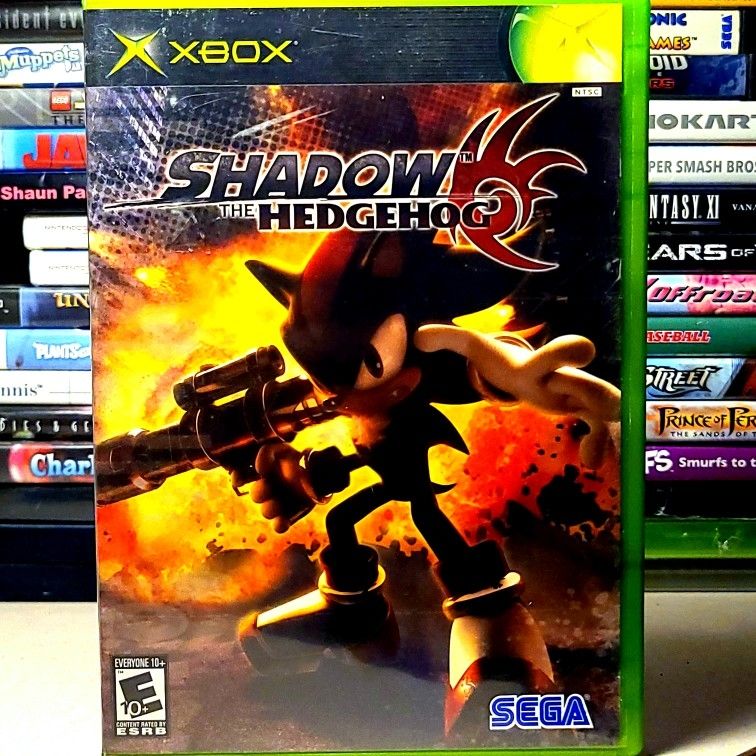 Shadow the Hedgehog Xbox Box Art Cover by Shadow the Hedgehog