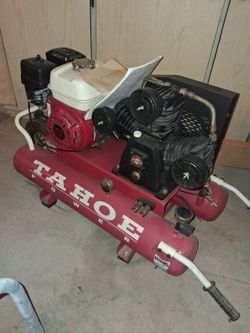 Tahoe gas air compressor like new