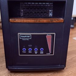 Eden pure quartz infrared heater