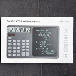 Calculator with Notepad