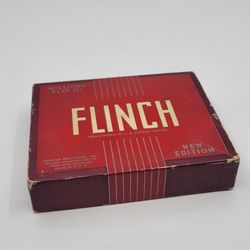 Vintage 1951 Flinch Card Game Original Box Parker Brothers Made in USA. 
Comes iwth instructions. Pre-owend, good shape, outer box wear - please 
see 
