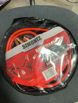 Simoniz 12ft 10 Gauge 200A Booster Cables