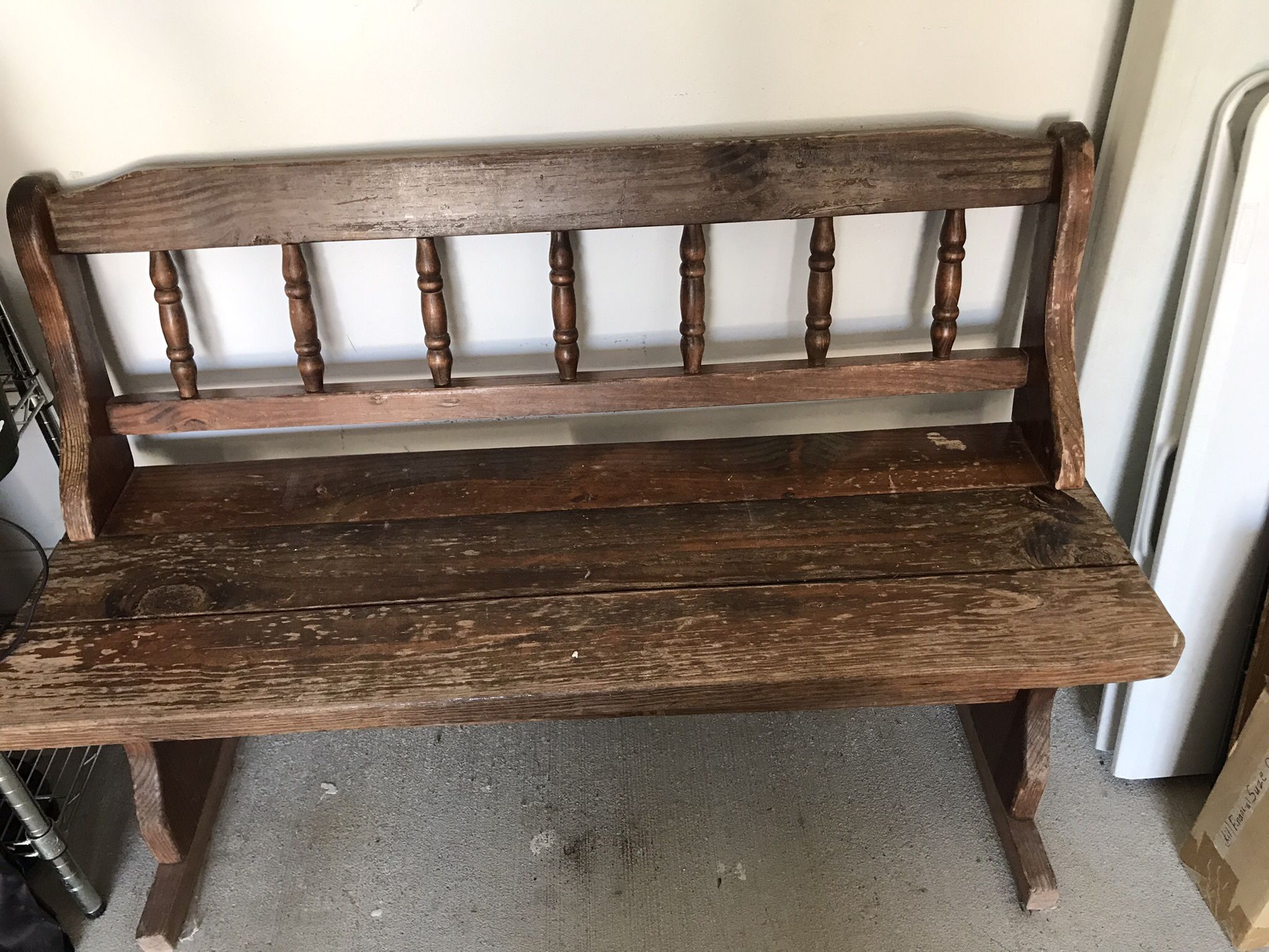 Wooden Bench