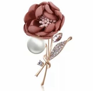 Carnation brooch