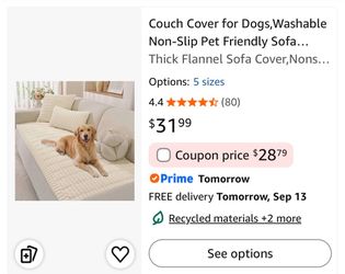 Washable Non-Slip Pet Sofa Cover