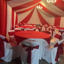 Decorated Tent