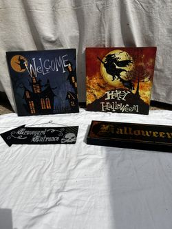 Halloween Sign Bundle